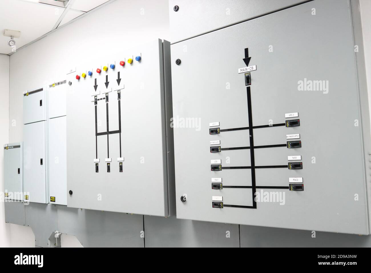 Main Distribution Board Control the power failure from the building