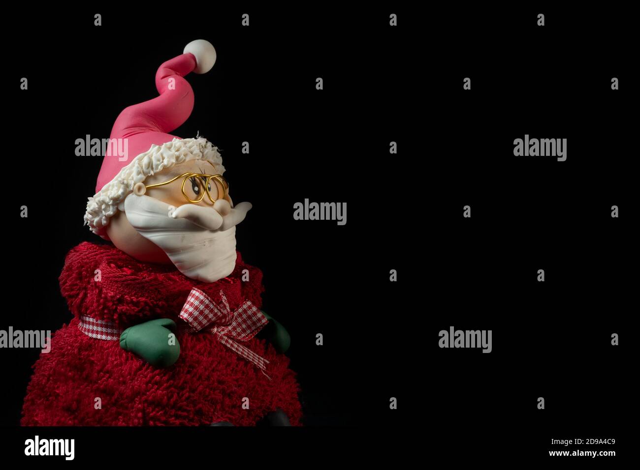 Santa Claus figure, for the Christmas holidays Stock Photo