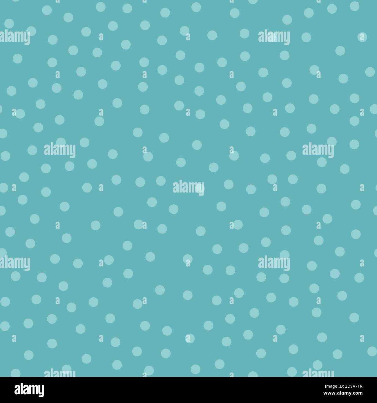 Childrens pattern. White polka dots on a blue background. Seamless ...