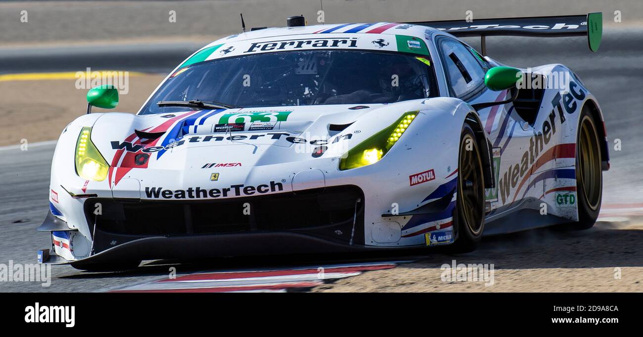Nov 01 Monterey Ca U S A Scuderia Corsa 63 Drivers A Parente M Goikhberg Coming Into