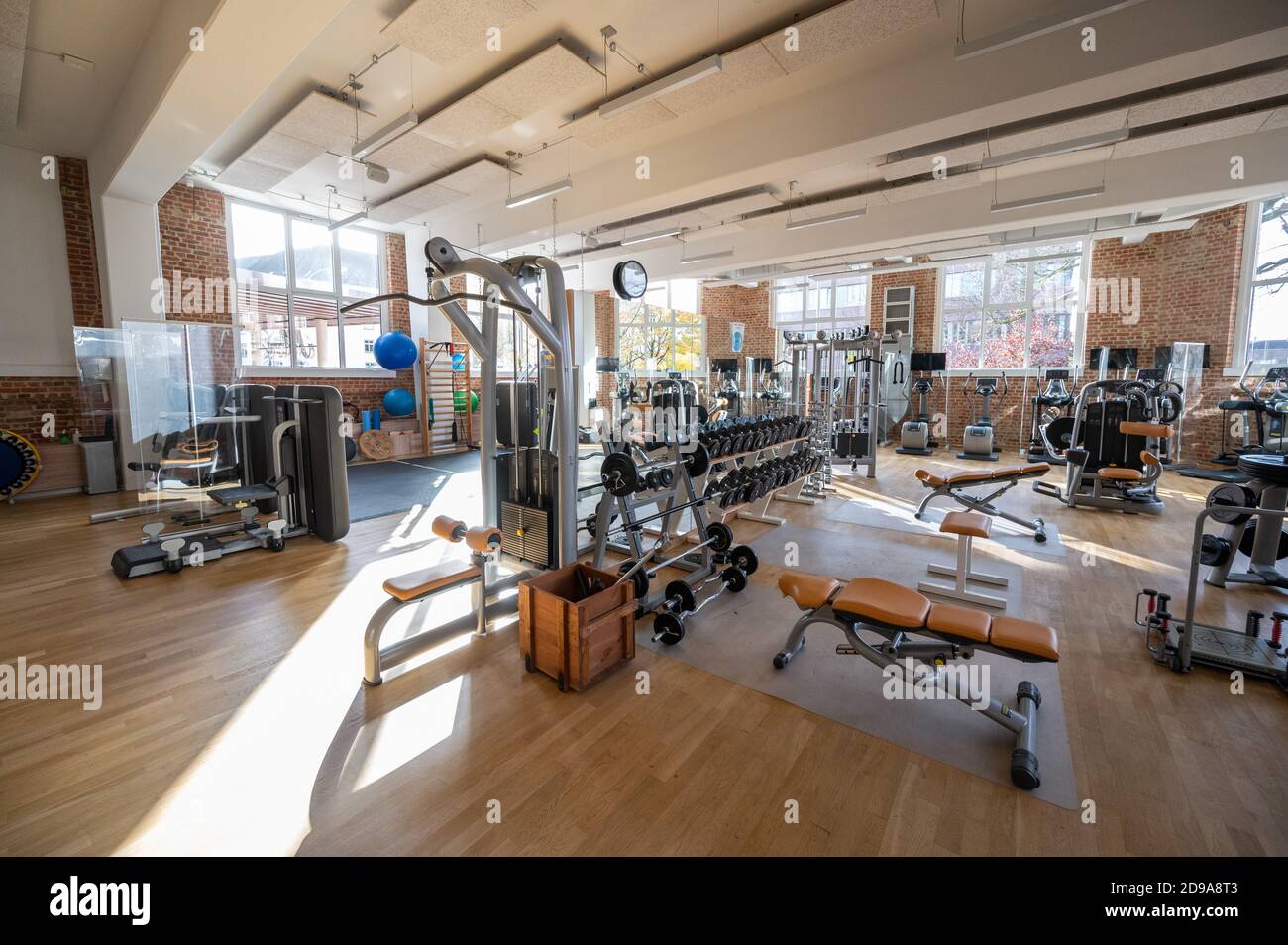 Hamburg Germany 03rd Nov 2020 The Fitness Studio Of The Eimsbuttel Gymnastics Association Etv Is Deserted In November 2020 A Partial Lockdown Applies Which Has Been Decided By The Federal And State