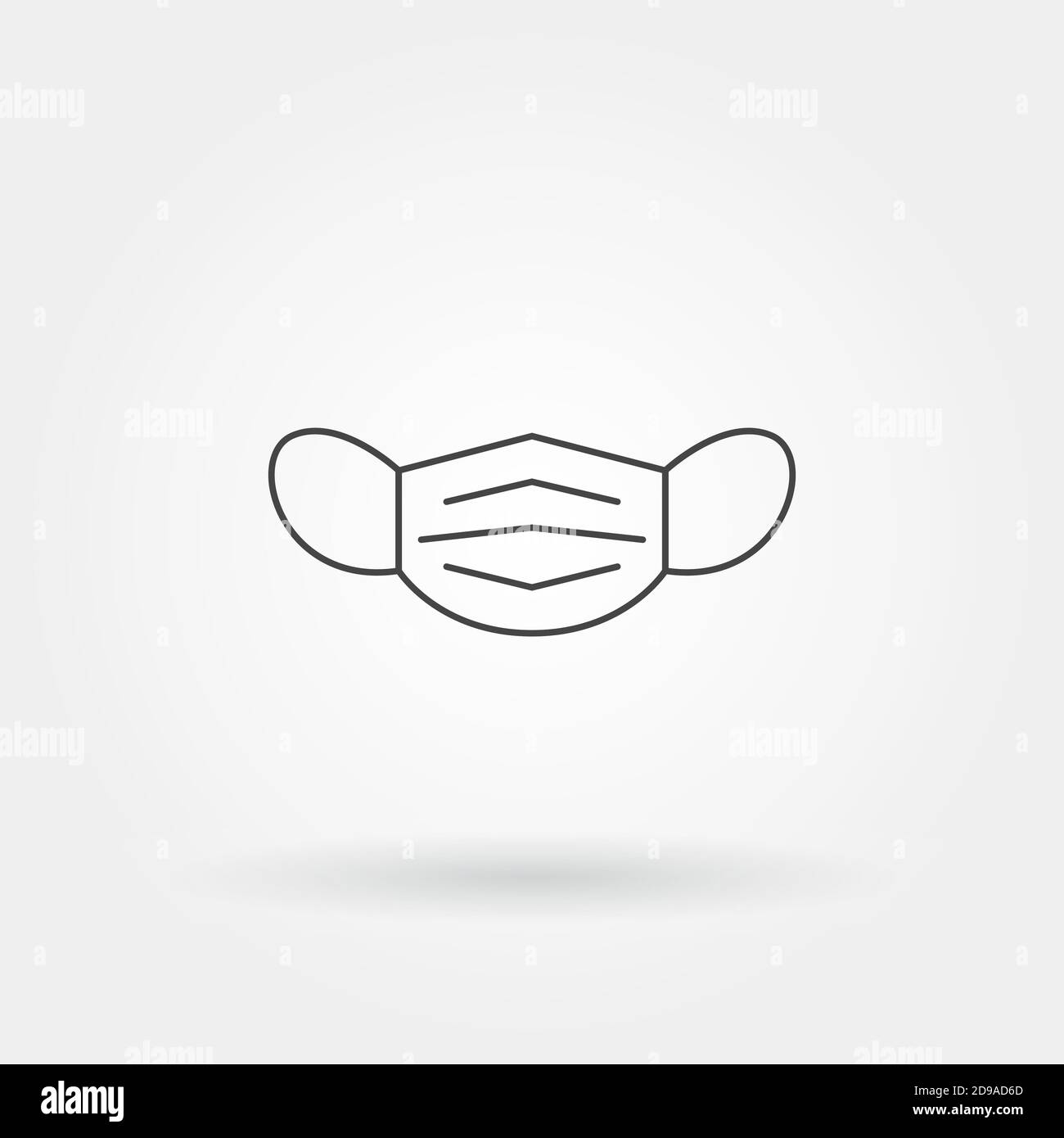Single use surgical mask Stock Vector Images - Alamy