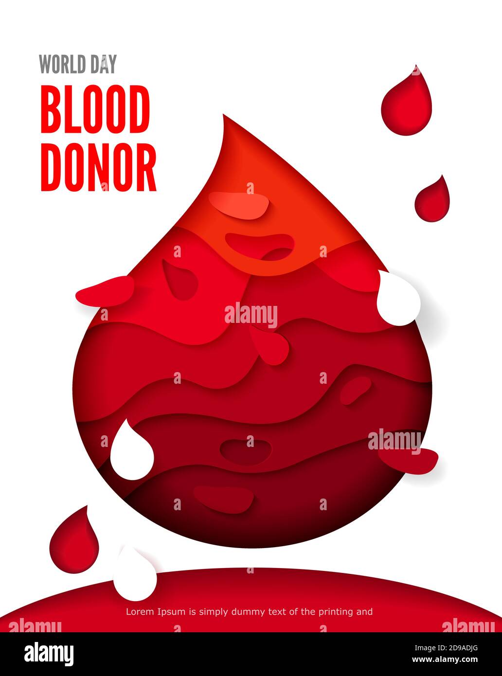 Blood donation poster hi-res stock photography and images - Alamy