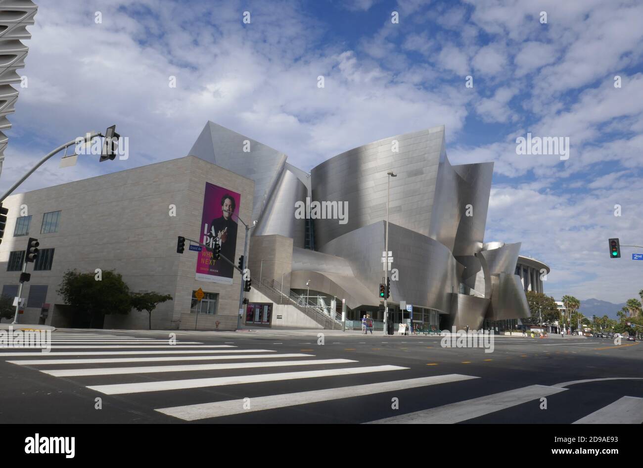 Los Angeles, California, USA 1st November 2020 A general view of atmosphere of Disney Concert Hall, where Iron Man, Entourage, Glee, Get Smart, NCIS Los Angeles, The Soloist, Melrose Place, Alvin and the CHipmunks, Her and Stand Up To Cancer have filmed at 111 S. Grand Avenue on November 1, 2020 in Los Angeles, California, USA. Photo by Barry King/Alamy Stock Photo Stock Photo