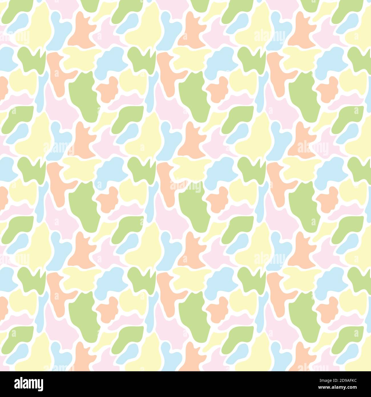 Leopard or jaguar print seamless pattern, textured fashion print Stock Vector