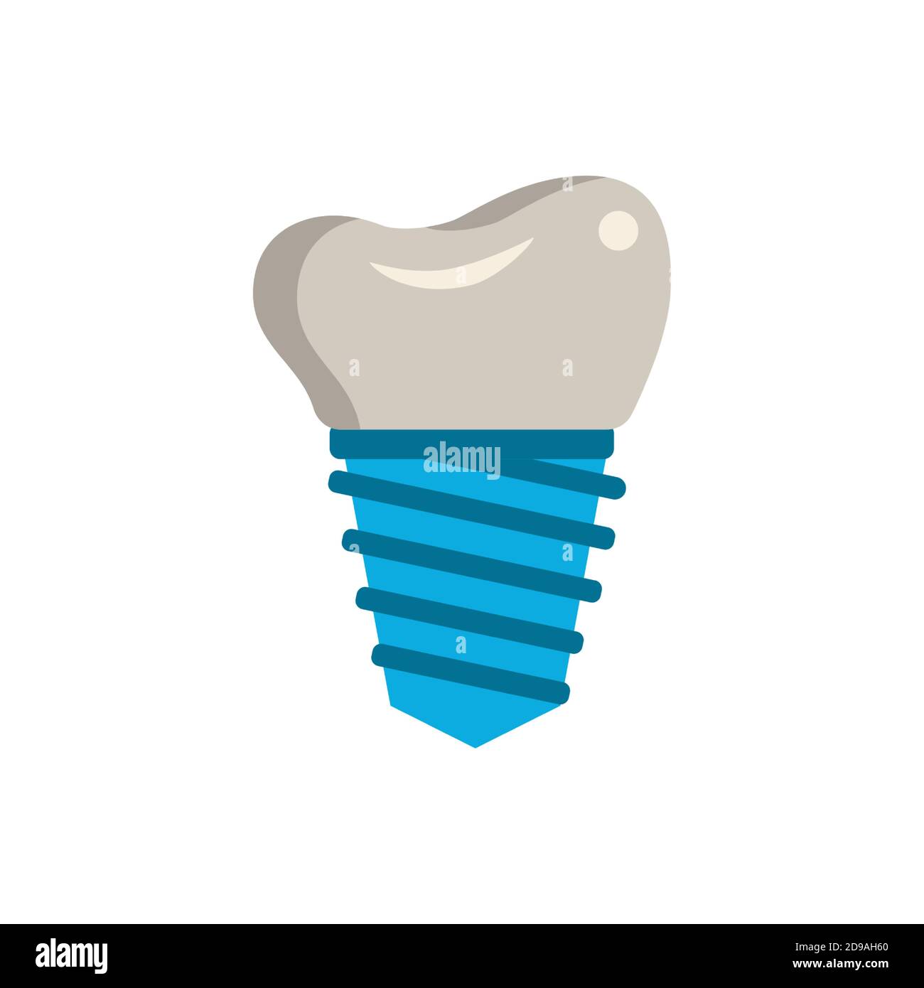 Dental Implant icon. Simple element from dentistry collection. Creative
