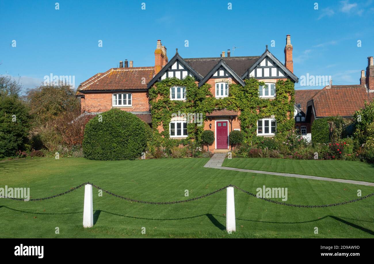 Cedar Cottage, Wiseton. This small estate village has several house