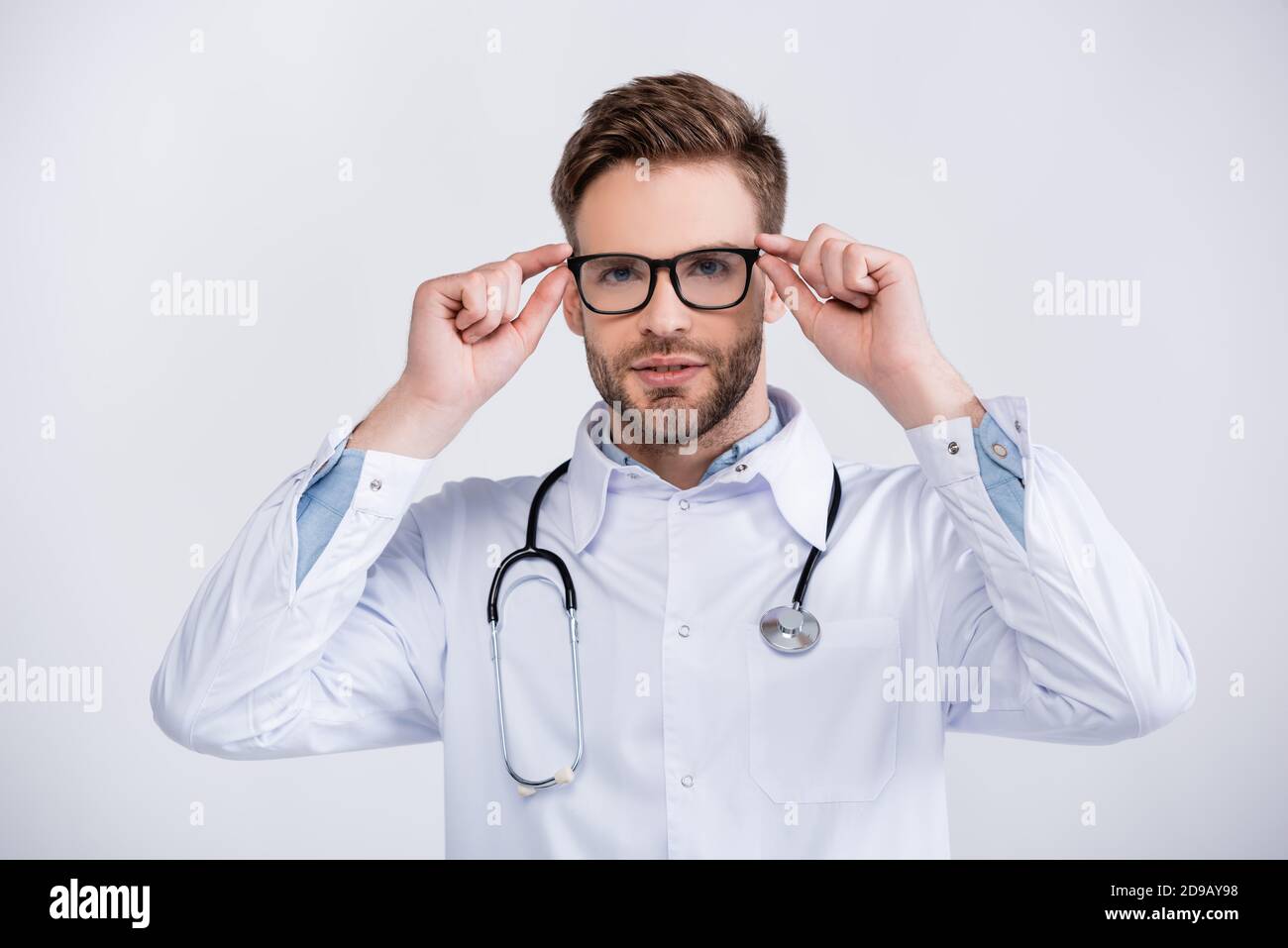 Portrait shot black man medical hi-res stock photography and images - Alamy