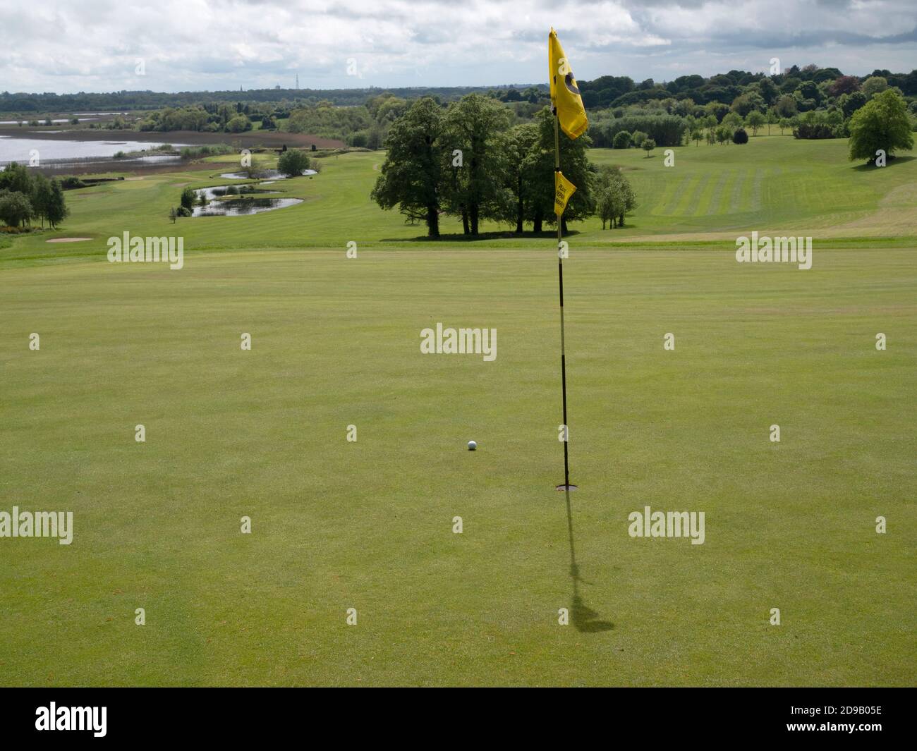 Glasson Golf Club Course, Killinure, Glasson, Co. Westmeath, Ireland. Stock Photo