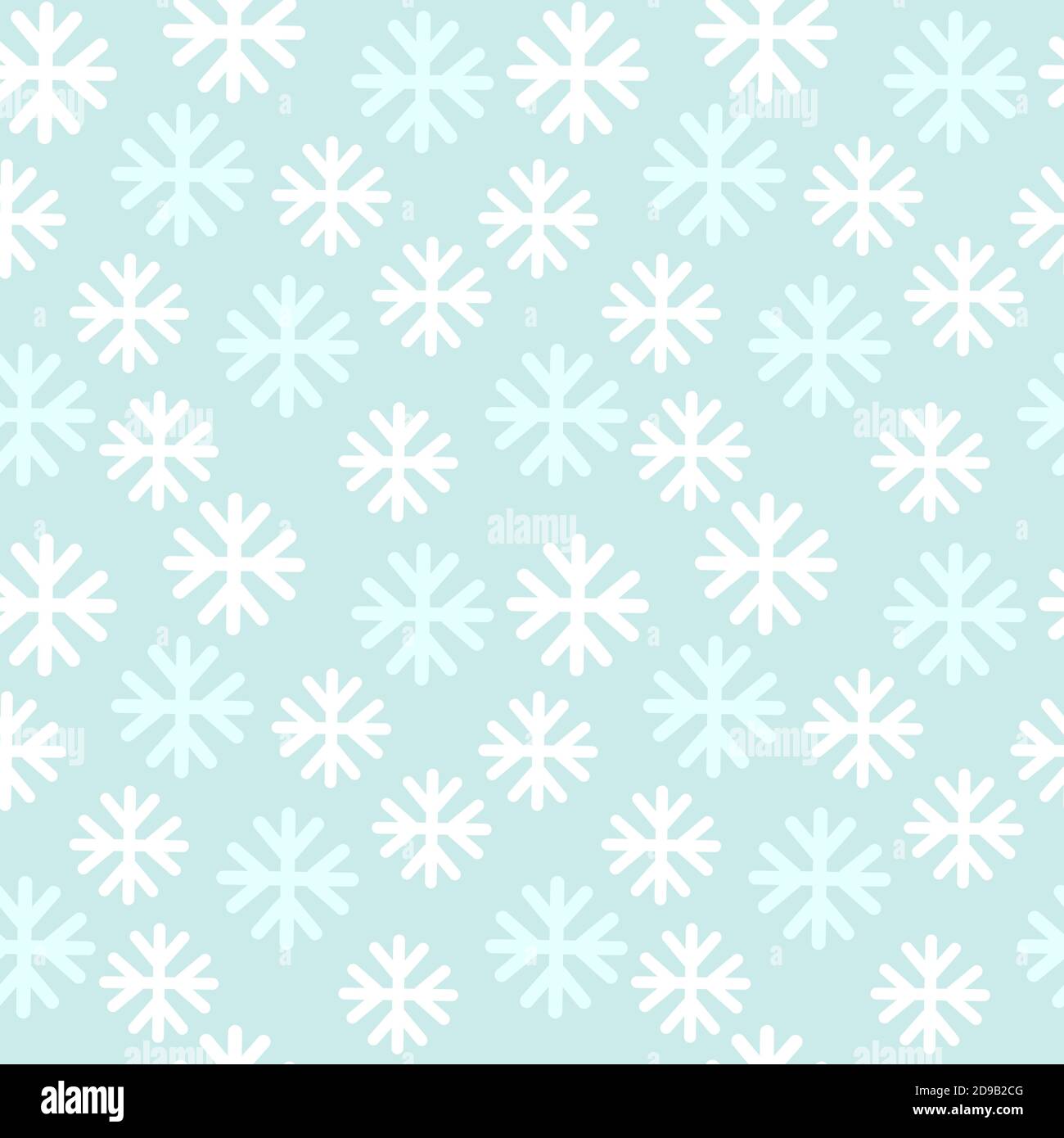Snowflakes seamless pattern. Vector illustration Stock Vector Image ...