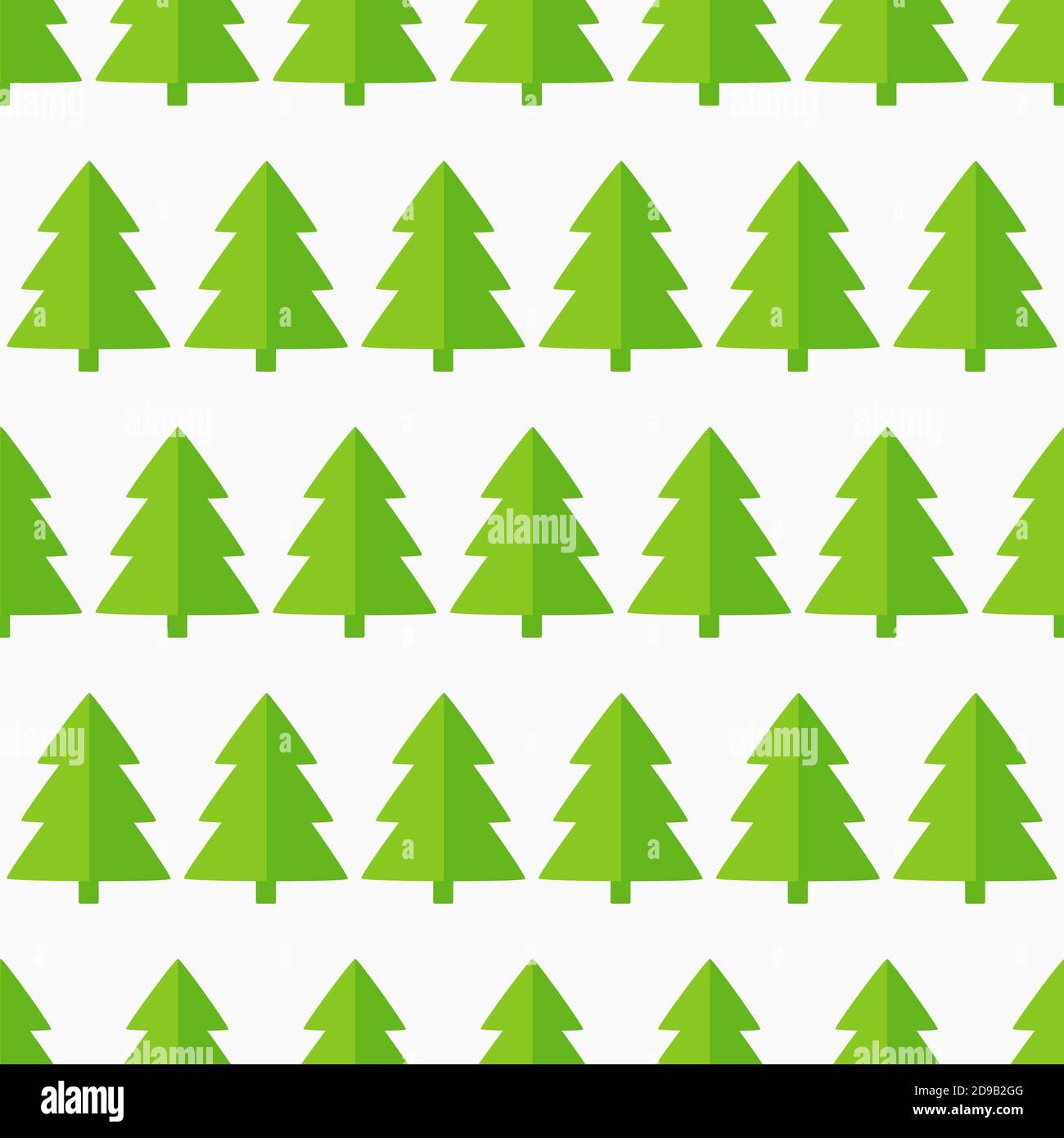 Christmas trees seamless pattern. Vector illustration Stock Vector ...