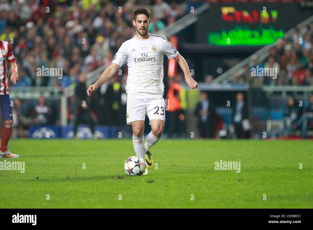 Isco of Real Madrid during the Champion League Finale 2013 - 2014 ,Estádio  da Luz, Lisbonne on MAY 24 2014 in Lisbonne ,Portugal - Photo Laurent  Lairys/ DPPI Stock Photo - Alamy