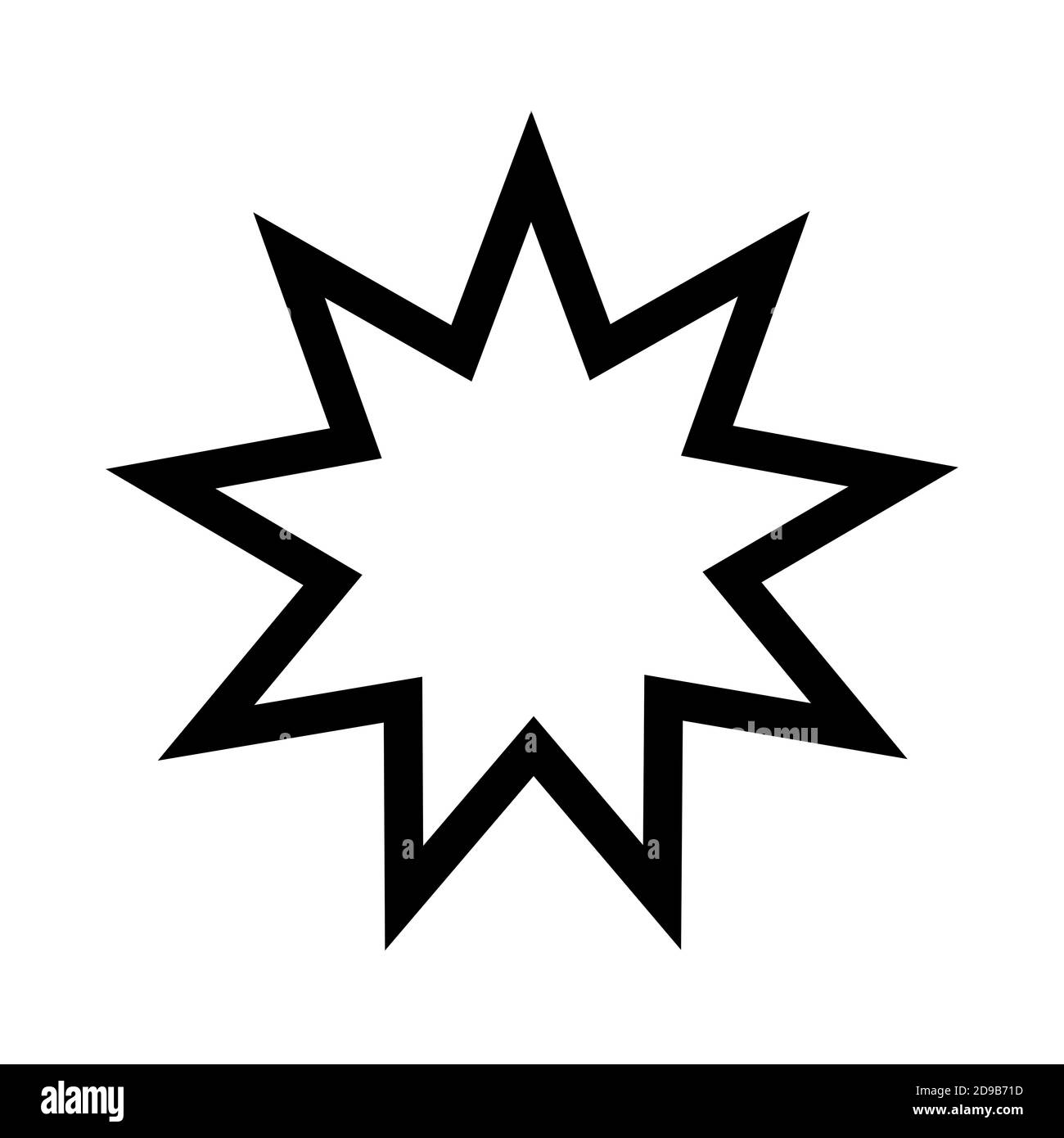Nine Pointed Star High Resolution Stock Photography And Images Alamy