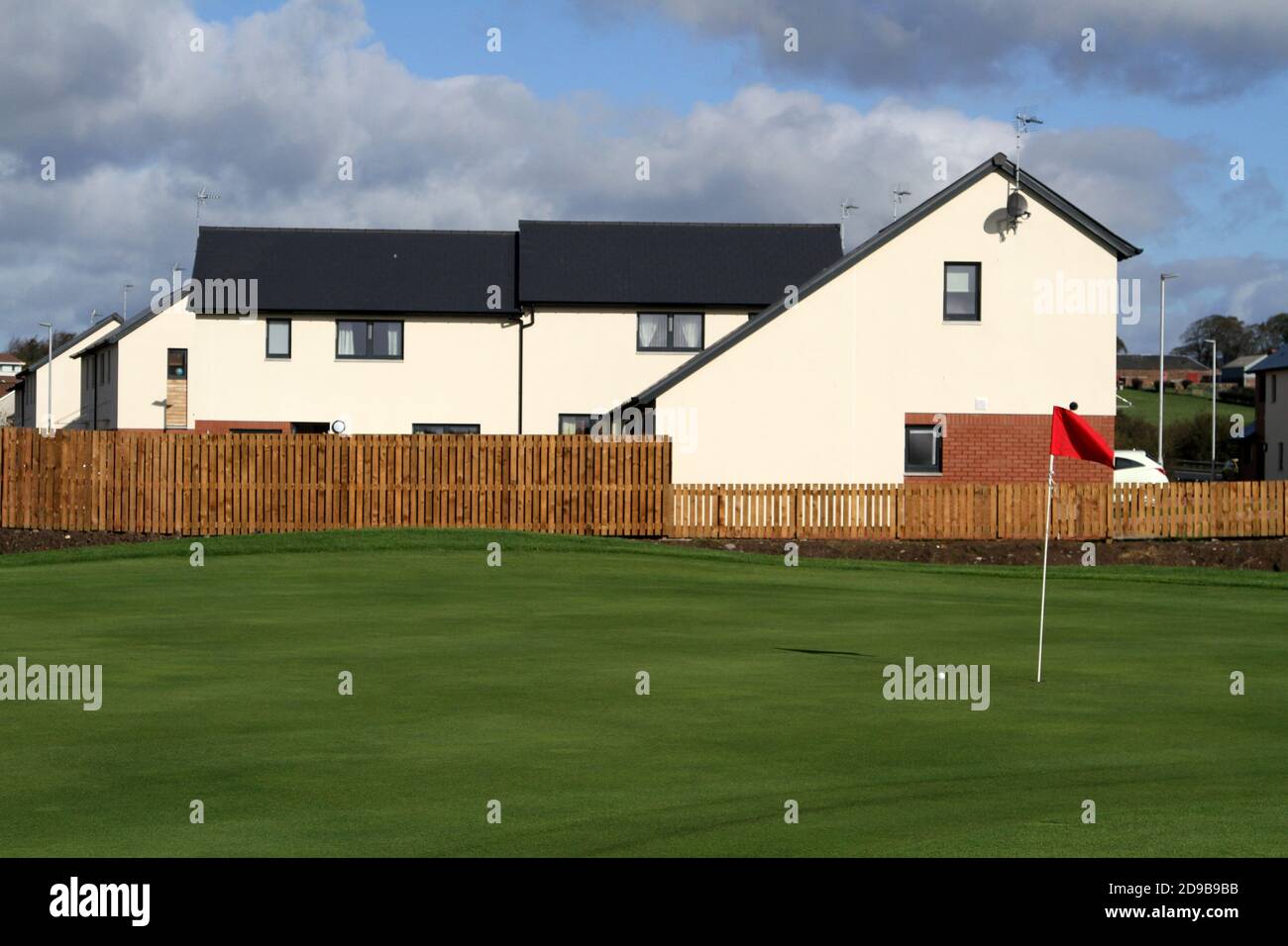 Ayr, Ayrshire, Scotland, UK South Ayrshire Council New Housing at