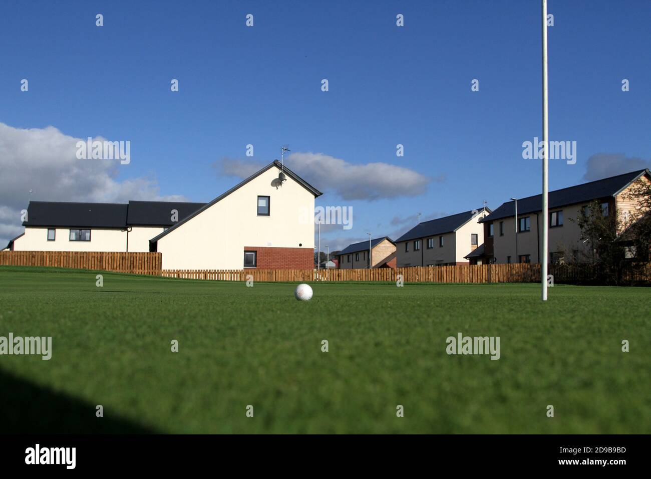 Ayr, Ayrshire, Scotland, UK South Ayrshire Council New Housing at
