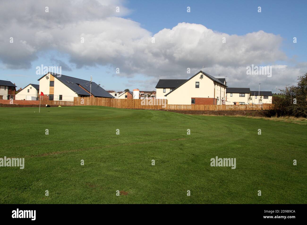 Ayr, Ayrshire, Scotland, UK South Ayrshire Council New Housing at