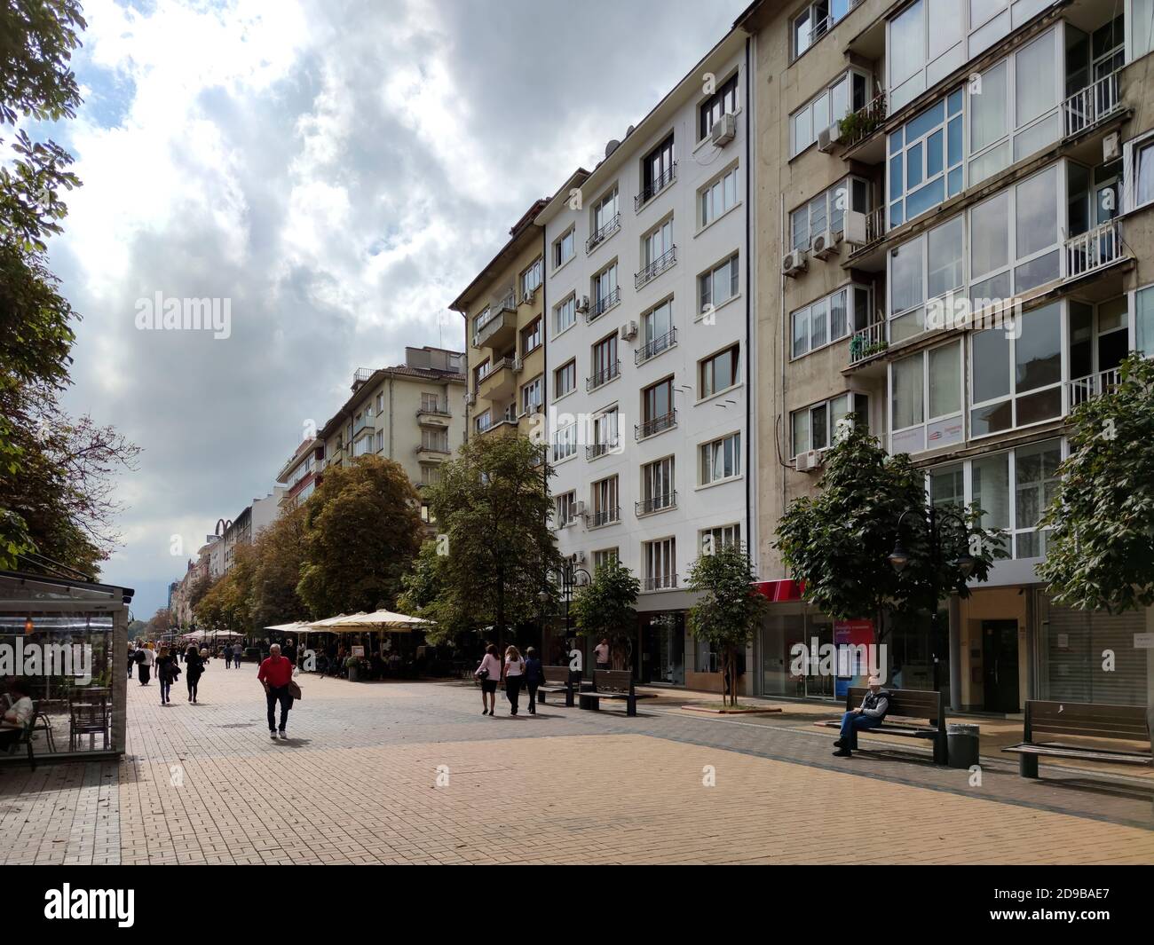 Pedestrian Boulevard High Resolution Stock Photography and Images - Alamy