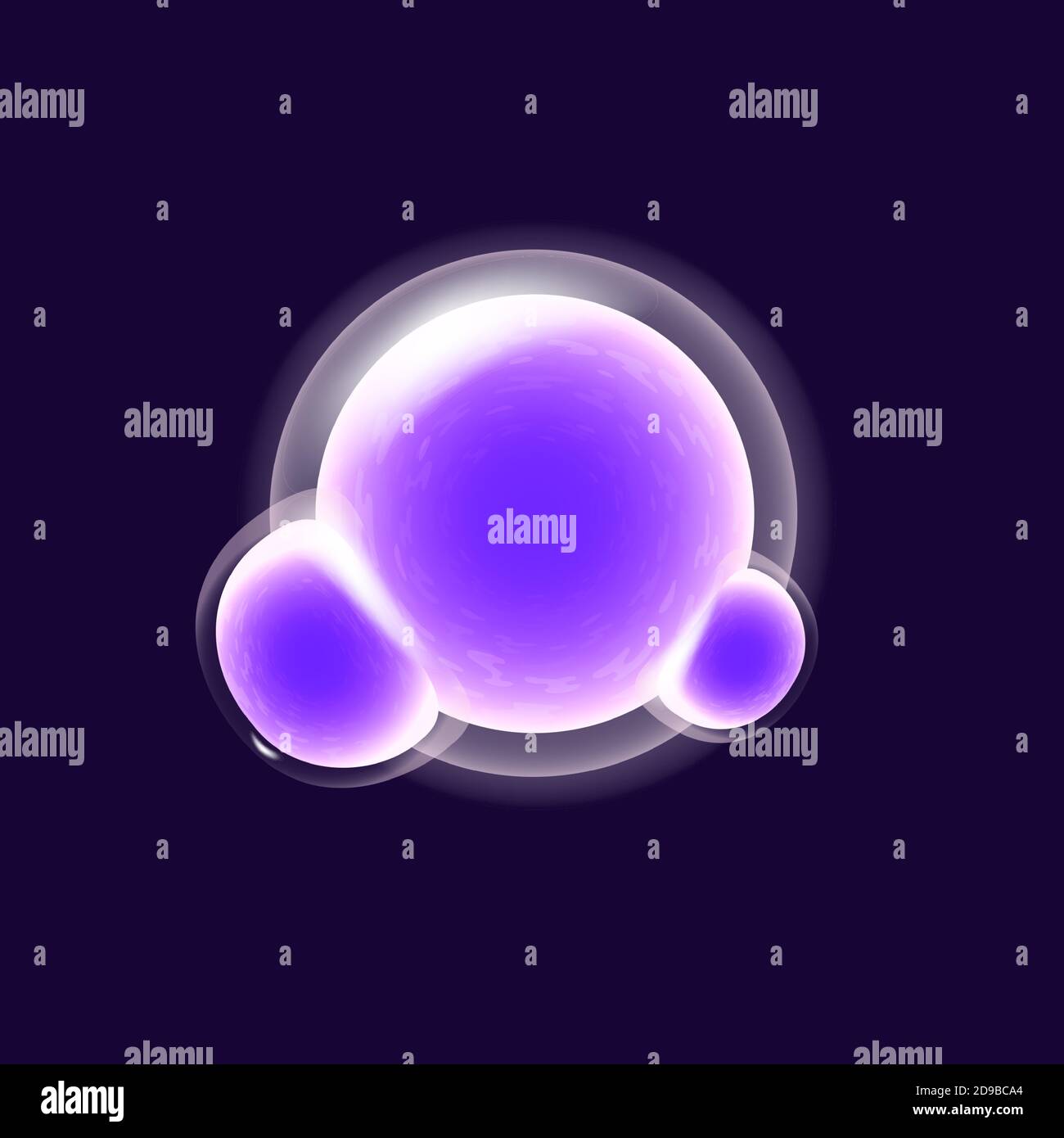 Virus division realistic vector illustration Stock Vector Image & Art ...