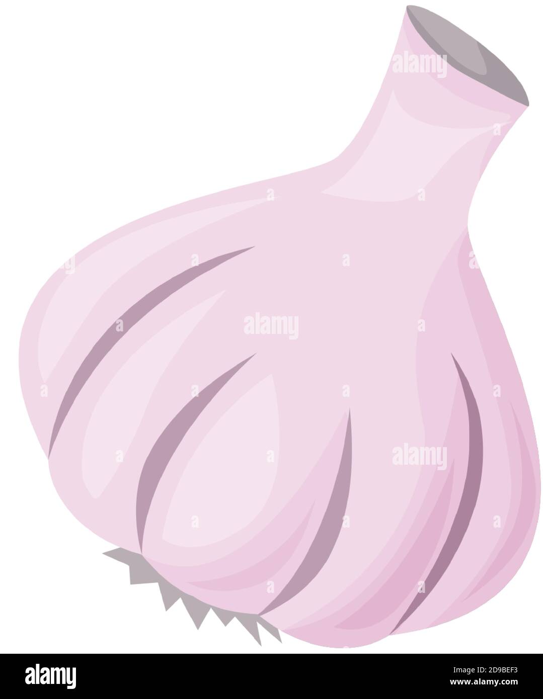 Garlic bulb cartoon vector illustration Stock Vector Image & Art - Alamy