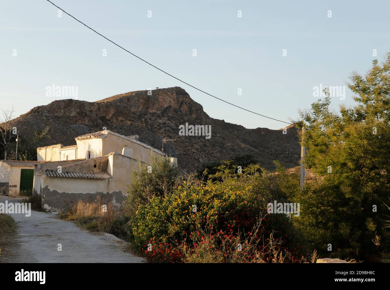 In the valley of Almanzora, Cantoria, with beautiful old houses and