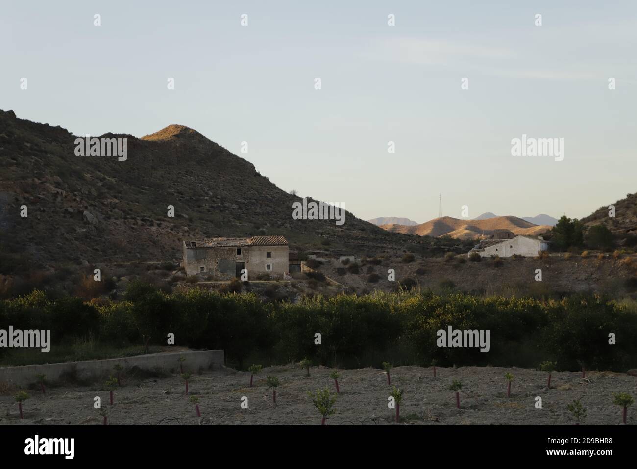 In the valley of Almanzora, Cantoria, with beautiful old houses and