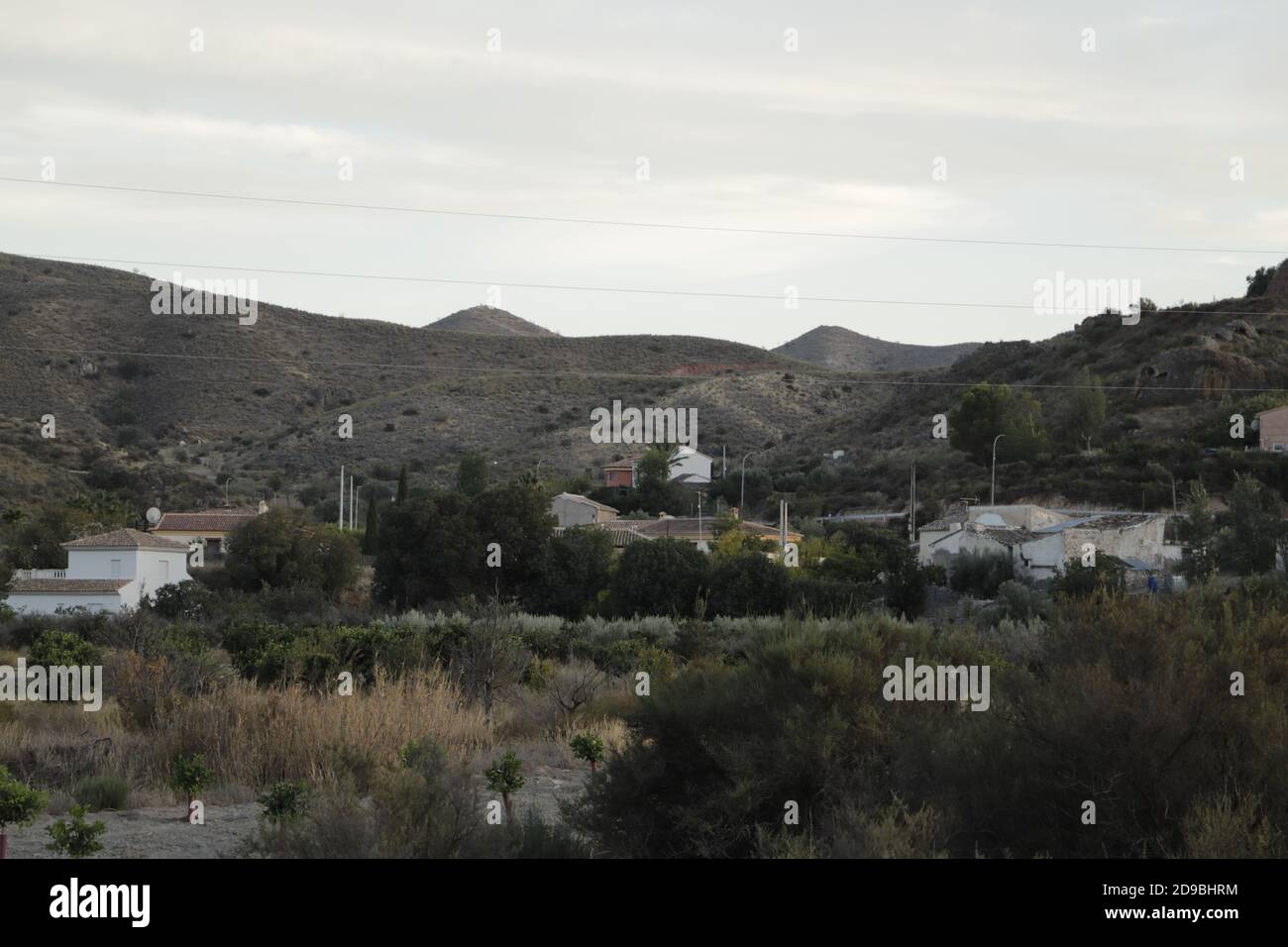 In the valley of Almanzora, Cantoria, with beautiful old houses and