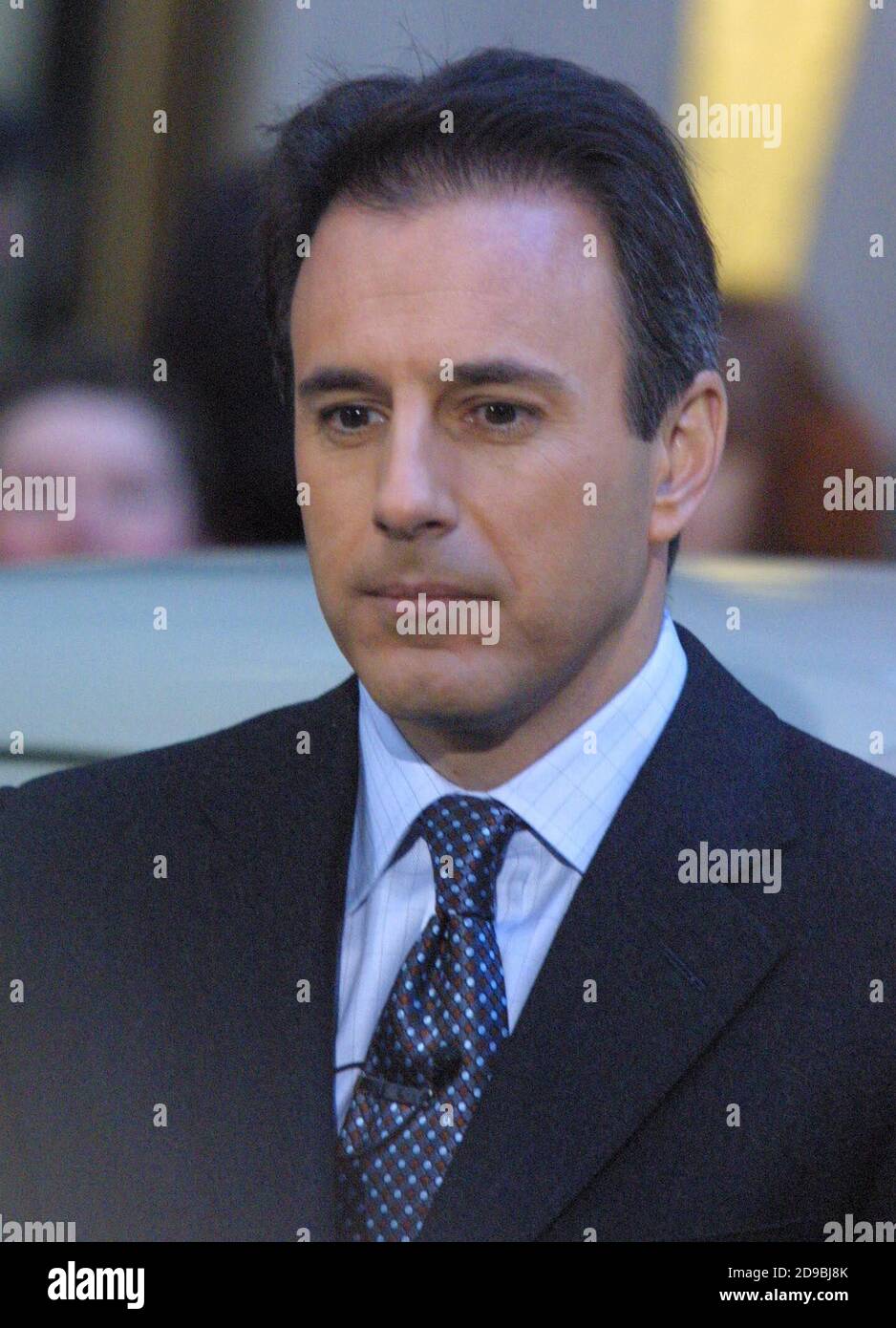 Matt Lauer, 2002, Photo By John Barrett/PHOTOlink Stock Photo Alamy
