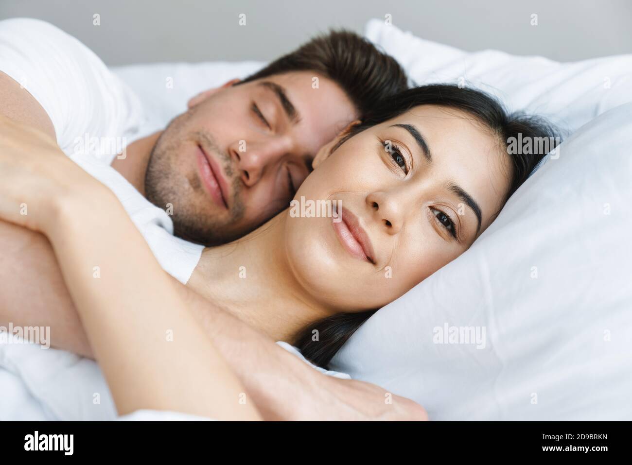 Loving couple close up hi-res stock photography and images - Alamy