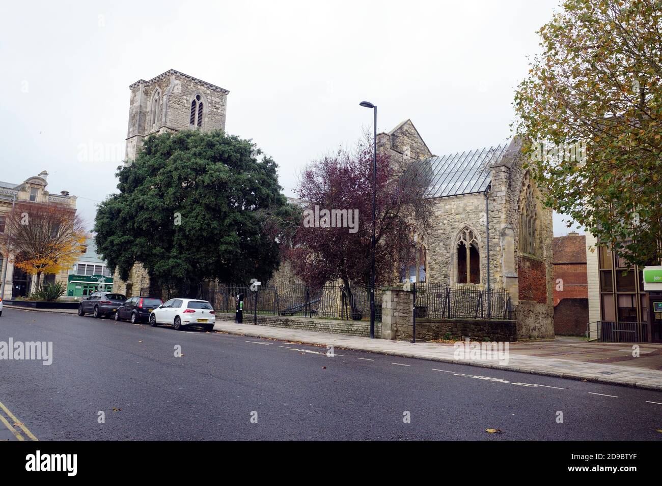 REMAINS OF HOLY ROOD CHURCH MEMORIAL Stock Photo Alamy