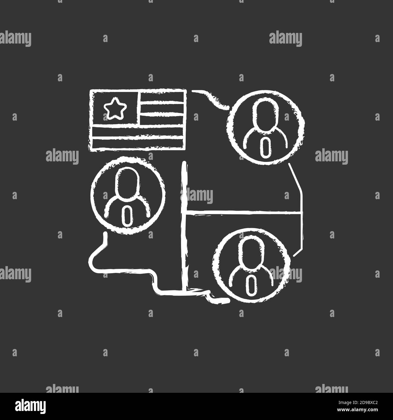 Electoral college map hi-res stock photography and images - Alamy