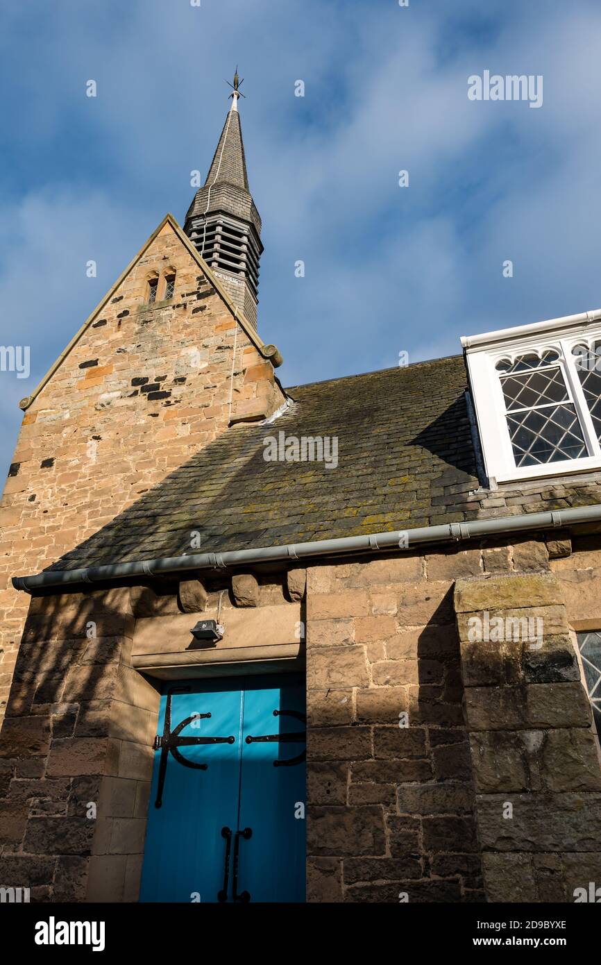 Exterior of Arts and crafts architectural style Chalmers Memorial