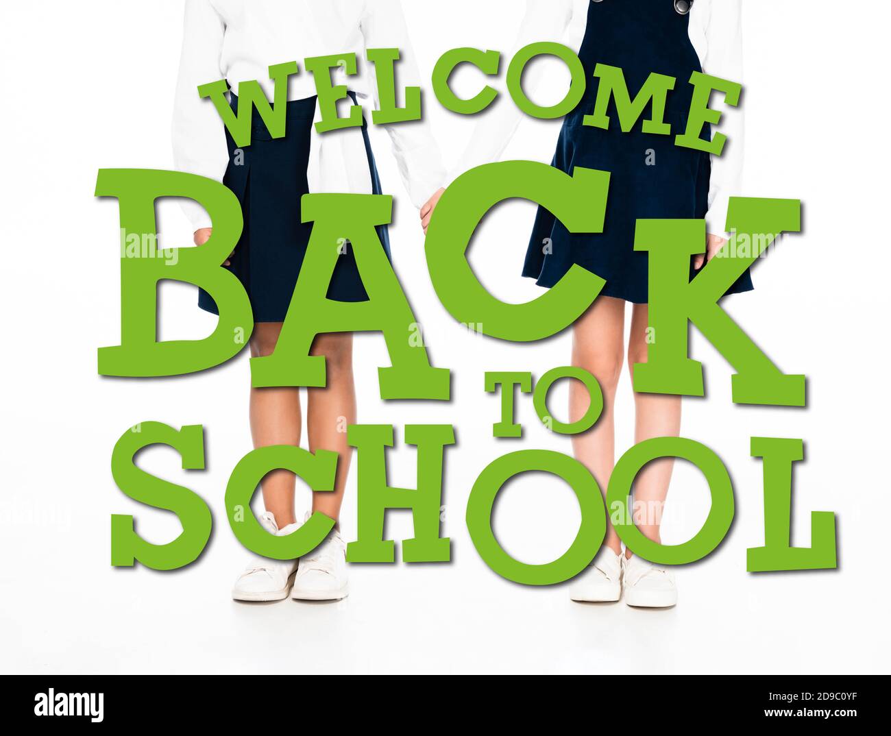 Welcome back to school Cut Out Stock Images & Pictures - Alamy