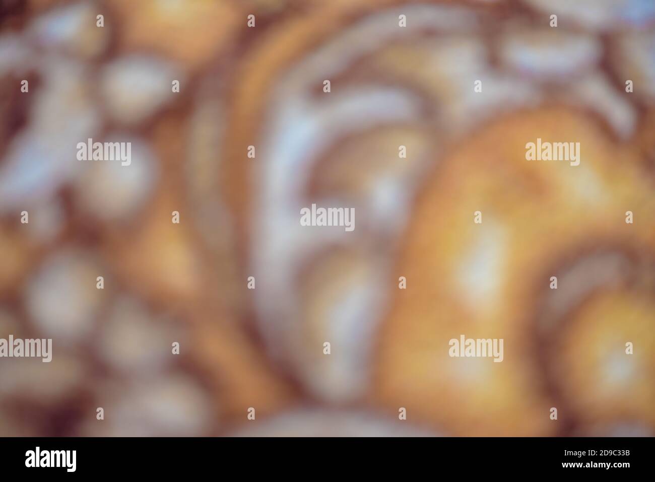 Abstract Orange and Brown Blurred Background Stock Photo