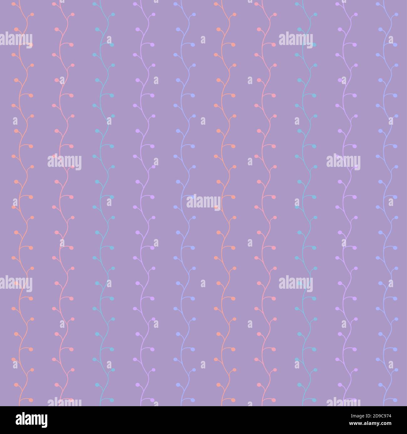 Hand drawn striped seamless pattern. Colored vertical brush strokes texture. Stock Vector