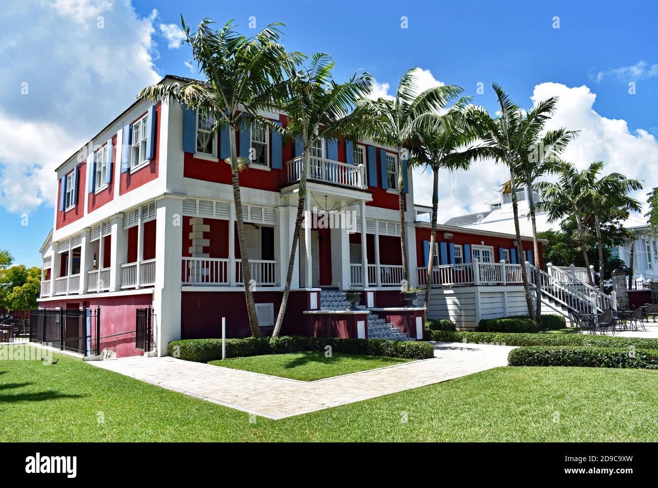 The colonial architecture of John Watling's Distillery on the Buena