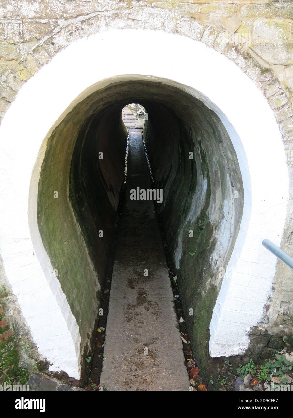 The horseshoe-shaped entrance to the Grade II listed Horse Tunnel ...