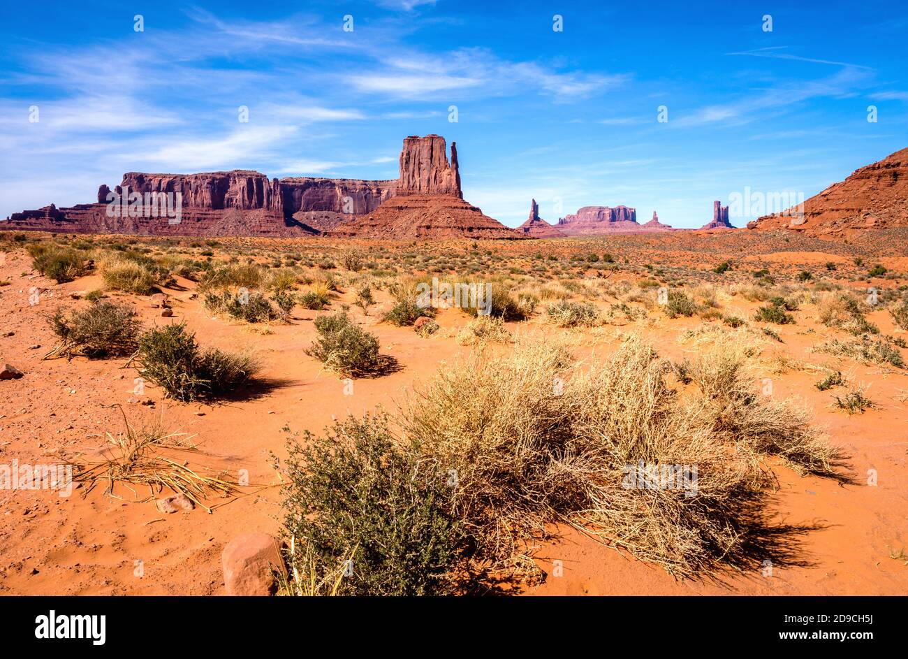 Monument Valley, Arizona-USA Stock Photo