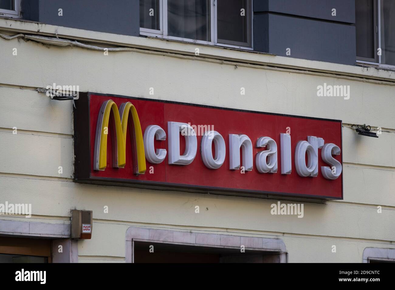 Bucharest, Romania - November 04, 2020: Mc'Donald's in Bucharest, Romania. Stock Photo