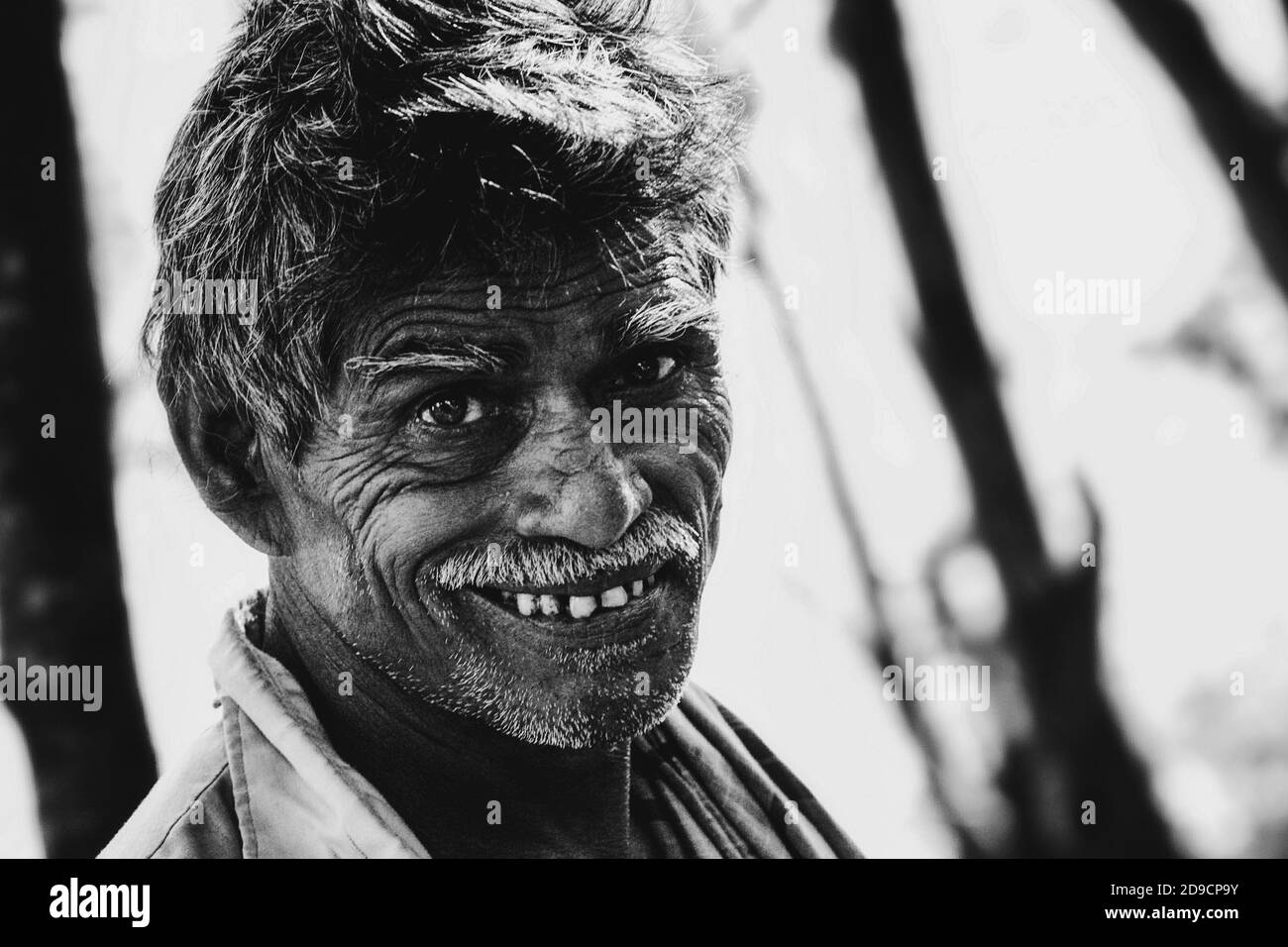 Lifestyle photos of homeless people in Bangladesh Stock Photo
