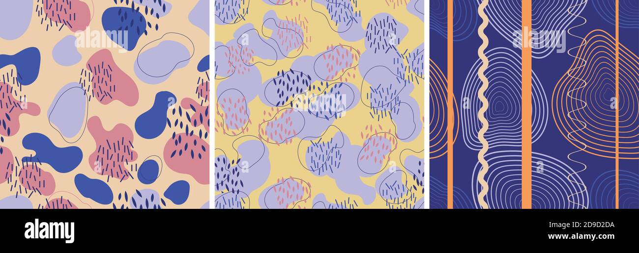 vector abstract modern background. seamless pattern Stock Vector