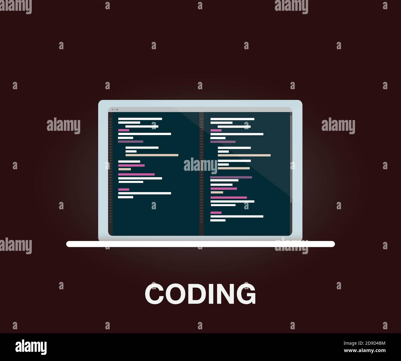 Split column Stock Vector Images - Alamy