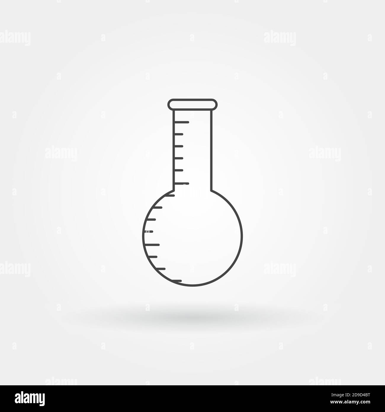 Chemical beaker icon outline style hi-res stock photography and images ...