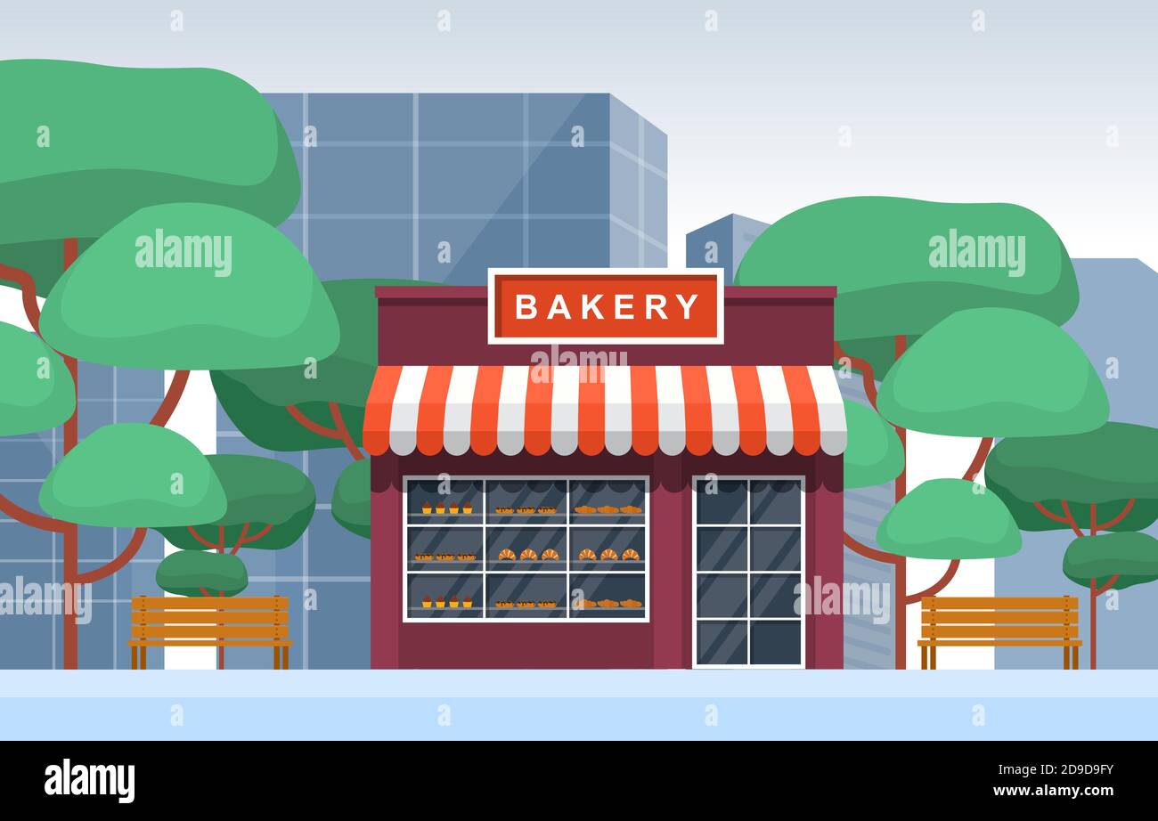 Bakery cartoon hi-res stock photography and images - Alamy