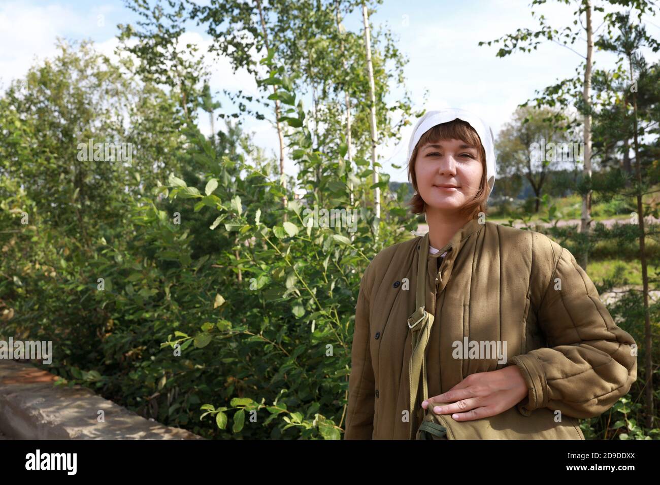 woman within quilted jacket