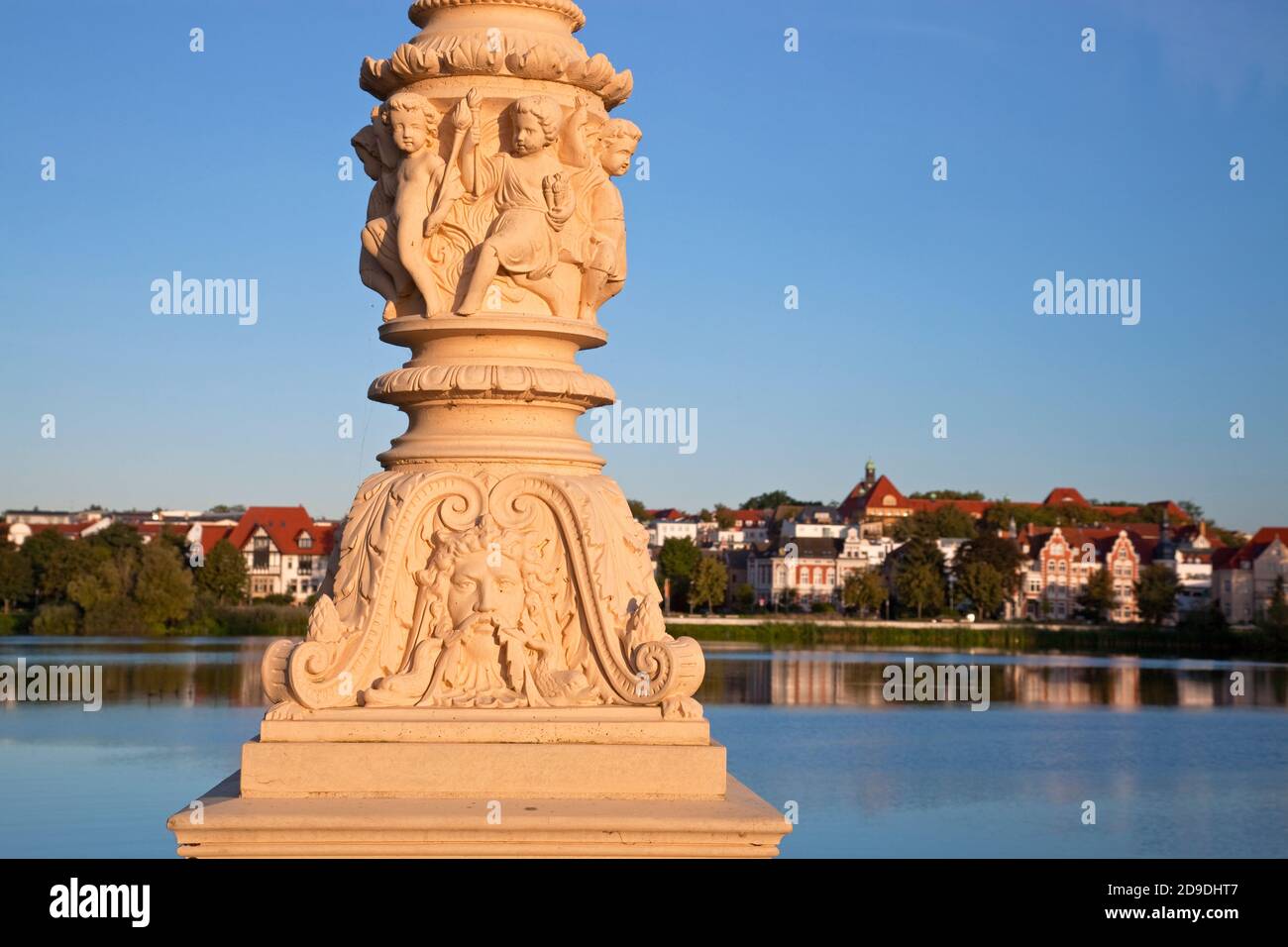 geography / travel, Germany, Mecklenburg-Western Pomerania, Schwerin, Schlossinsel (isle), old town, Additional-Rights-Clearance-Info-Not-Available Stock Photo