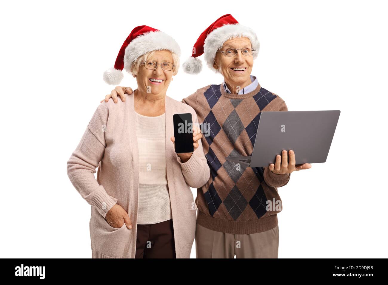 Old lady using a laptop hi-res stock photography and images - Alamy