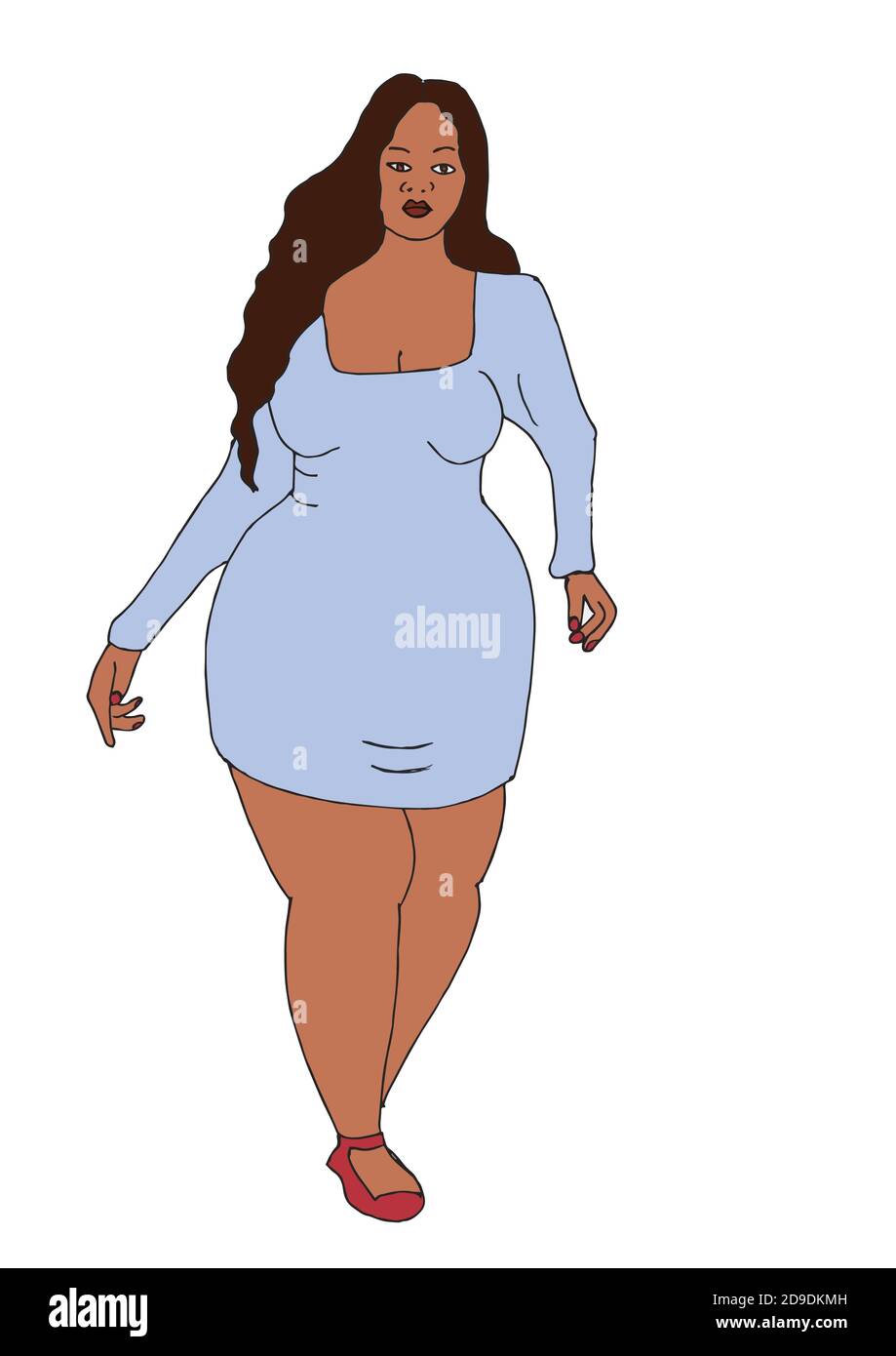 Cartoon overweight woman hi-res stock photography and images - Alamy Cartoon overweight woman hi-res stock photography and images - Alamy