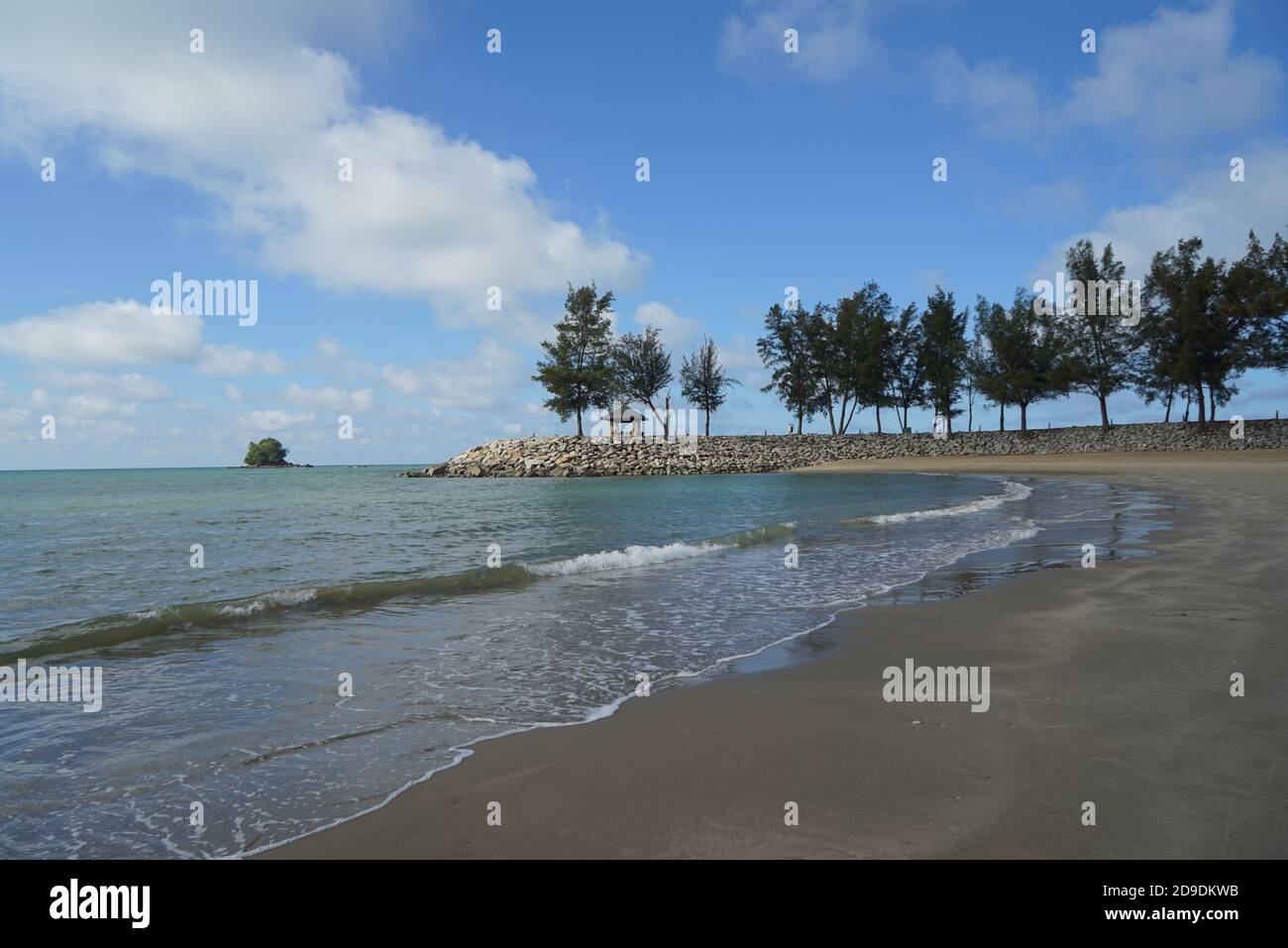 Brunei beach Stock Photo - Alamy