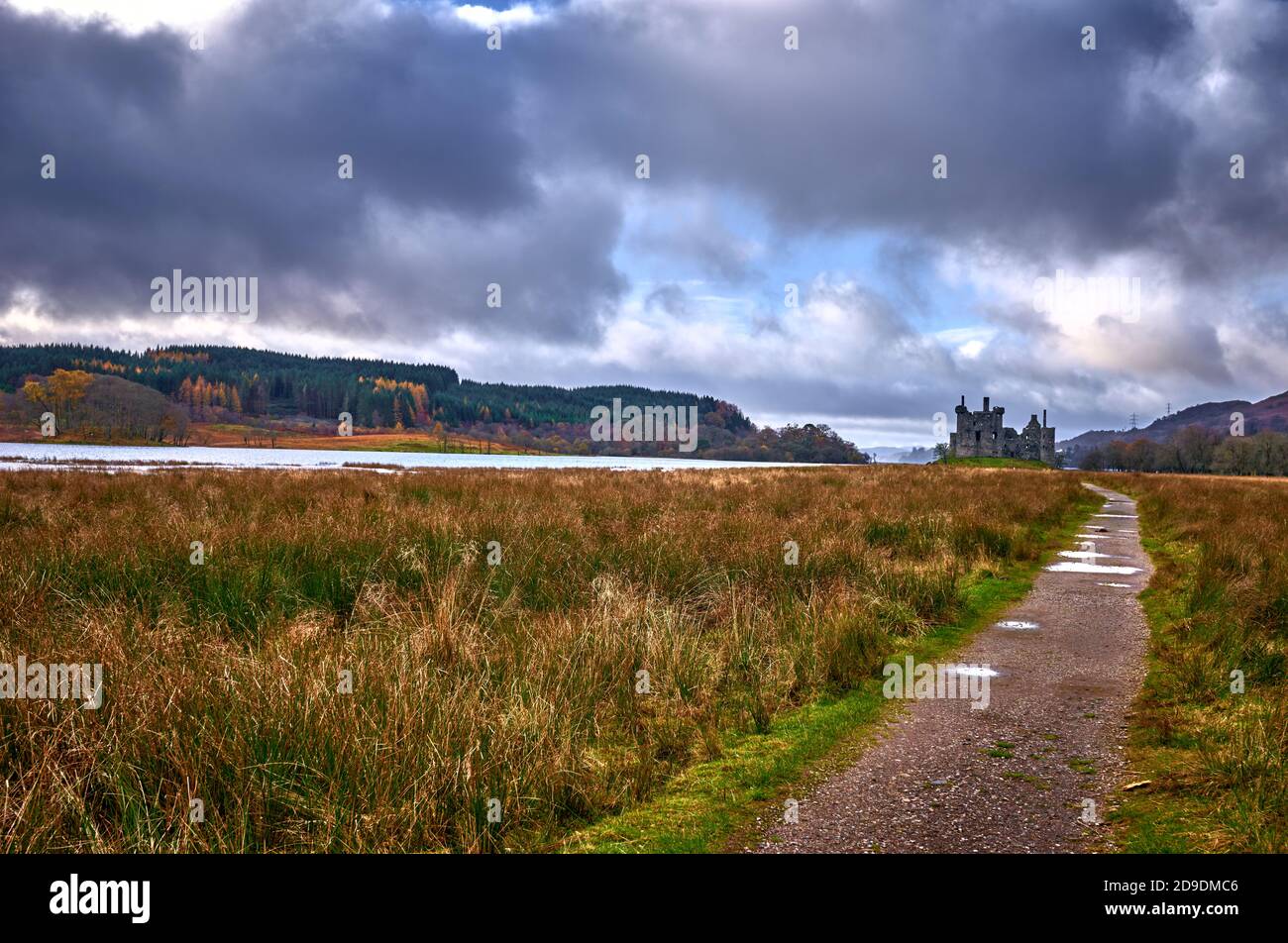 Kilchurn Castle (KC1) Stock Photo