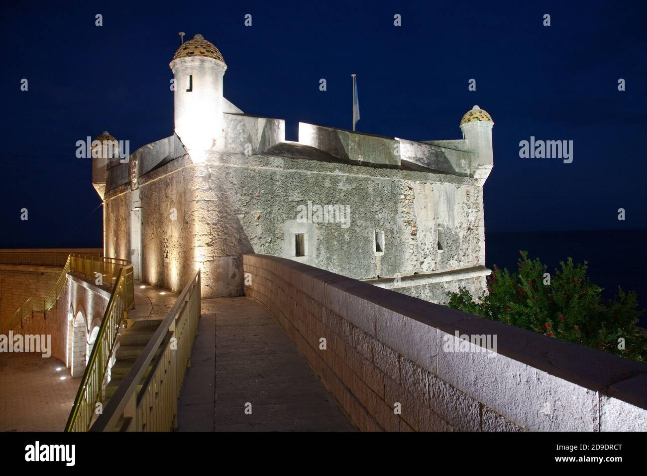geography / travel, France, Menton, citadel of Menton, French Riviera, Additional-Rights-Clearance-Info-Not-Available Stock Photo